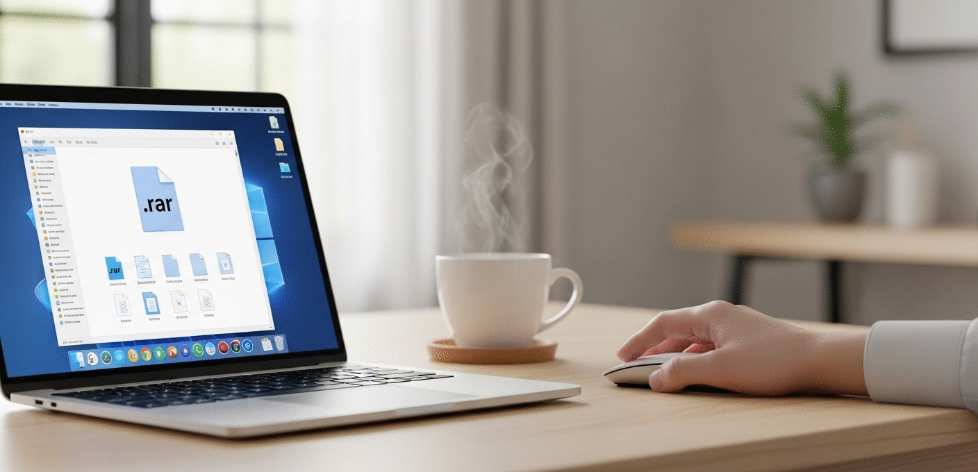Jak otworzyć plik rar na komputerze?