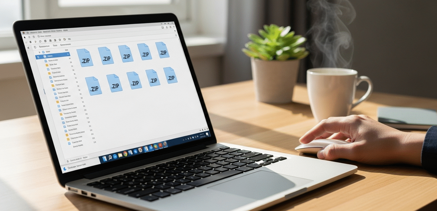 Jak otworzyć plik zip na komputerze?