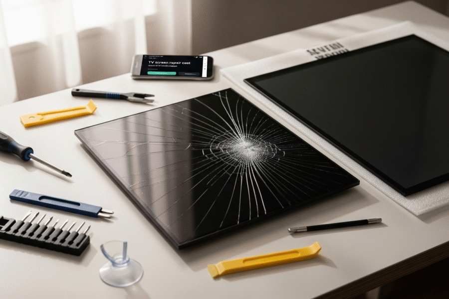 Ile kosztuje naprawa matrycy w telewizorze?