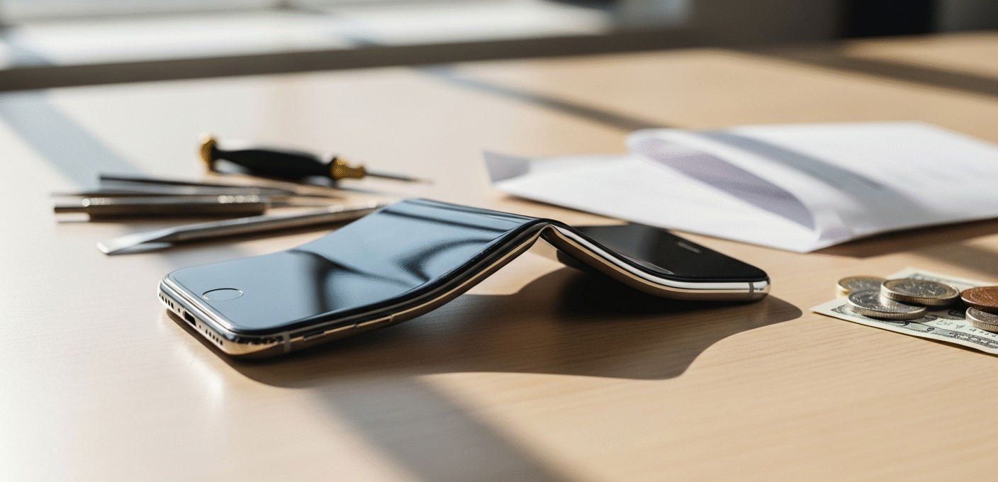 Ile kosztuje naprawa wygiętego telefonu?